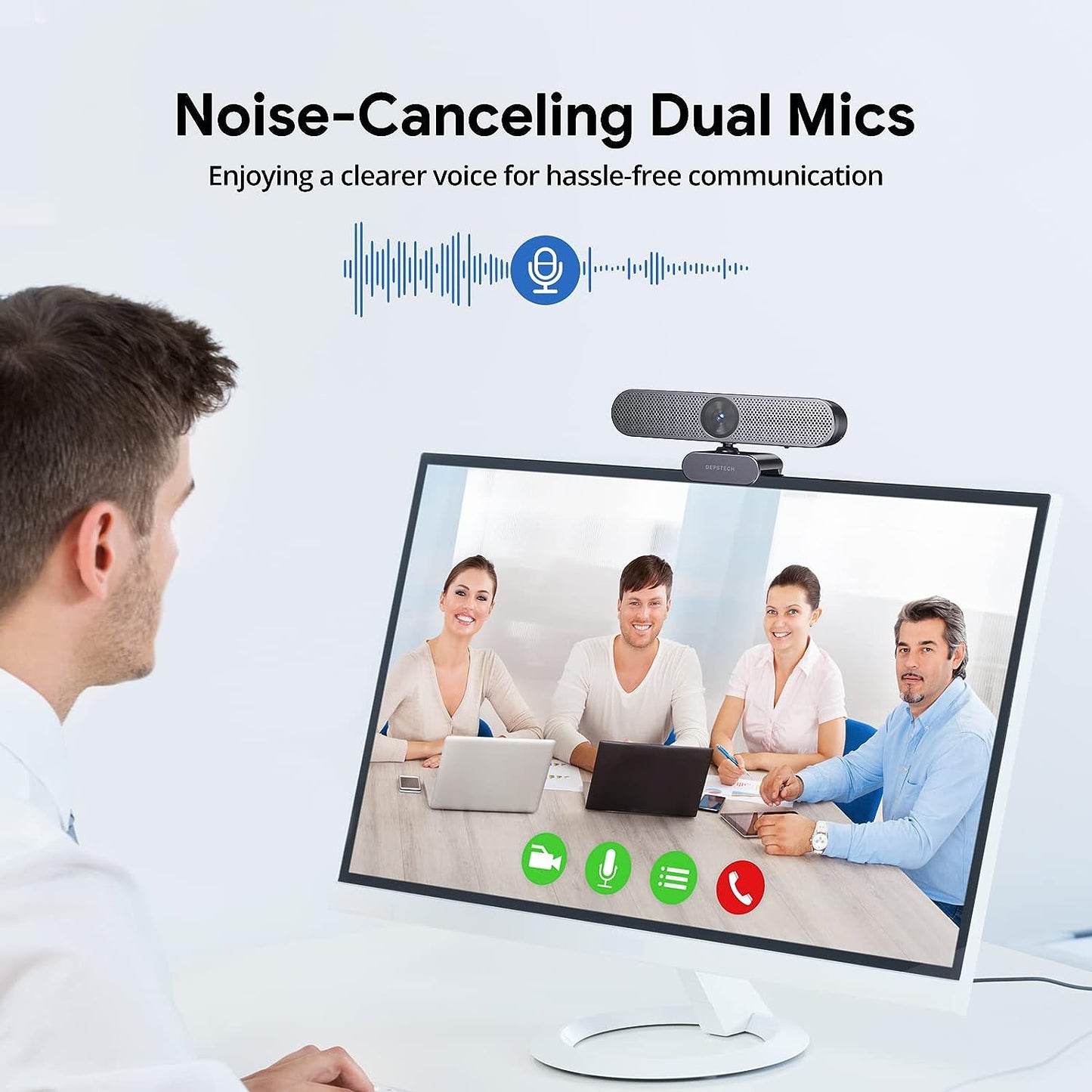 DW50 Pro Webcam 4K Con Microfono per PC