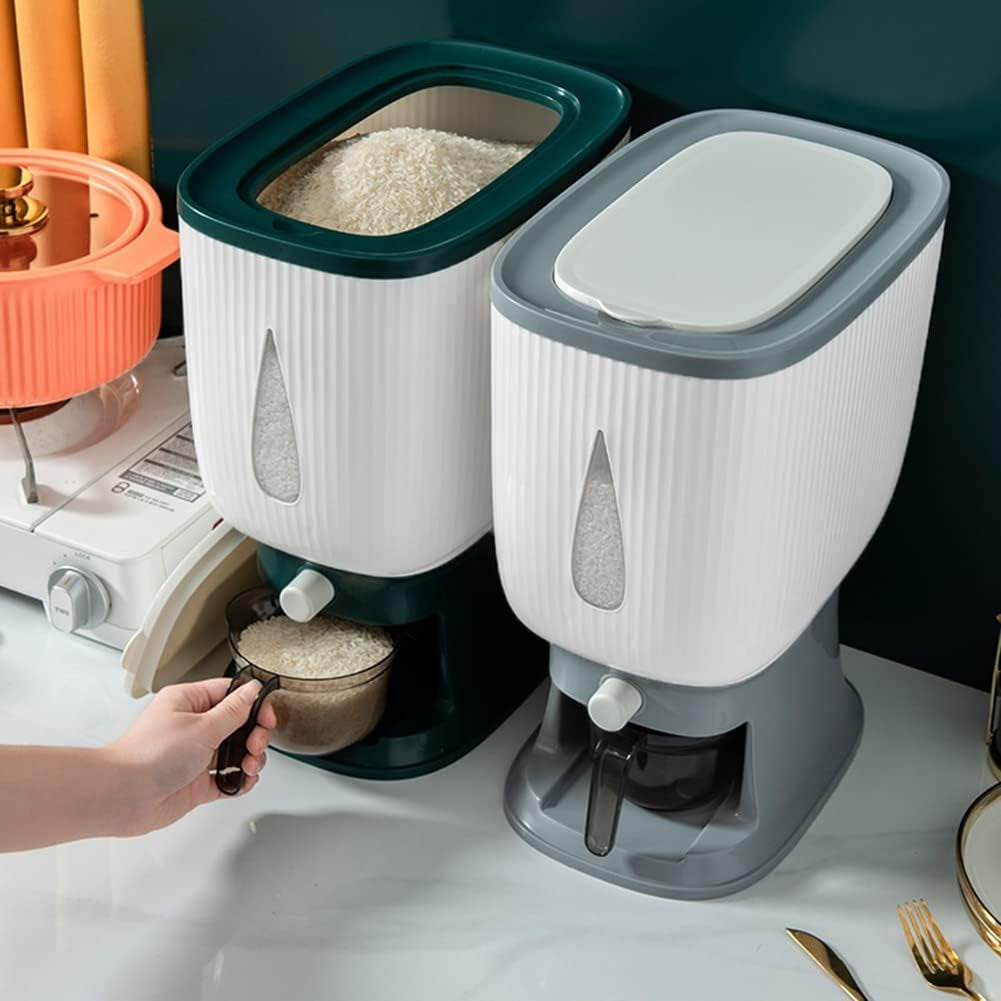 Dispenser Automatico Da 10 Kg , Contenitore Intelligente per Uso Domestico, per B