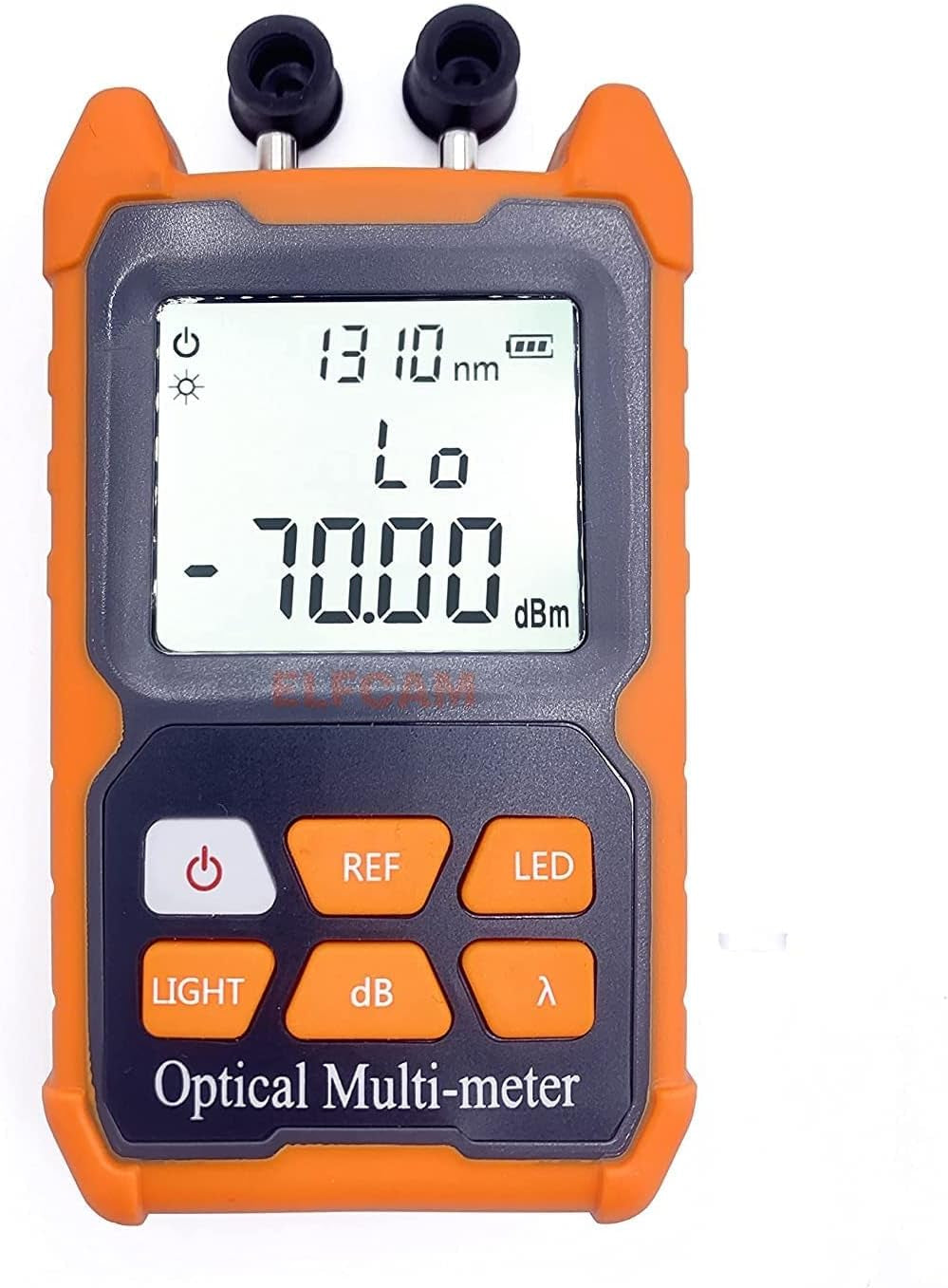 ® - E-200 Multimetro Ottico Portatile Unico, Fotometro Con VFL, Campo Di Prova: Da -70 Dbm a +6 Dbm