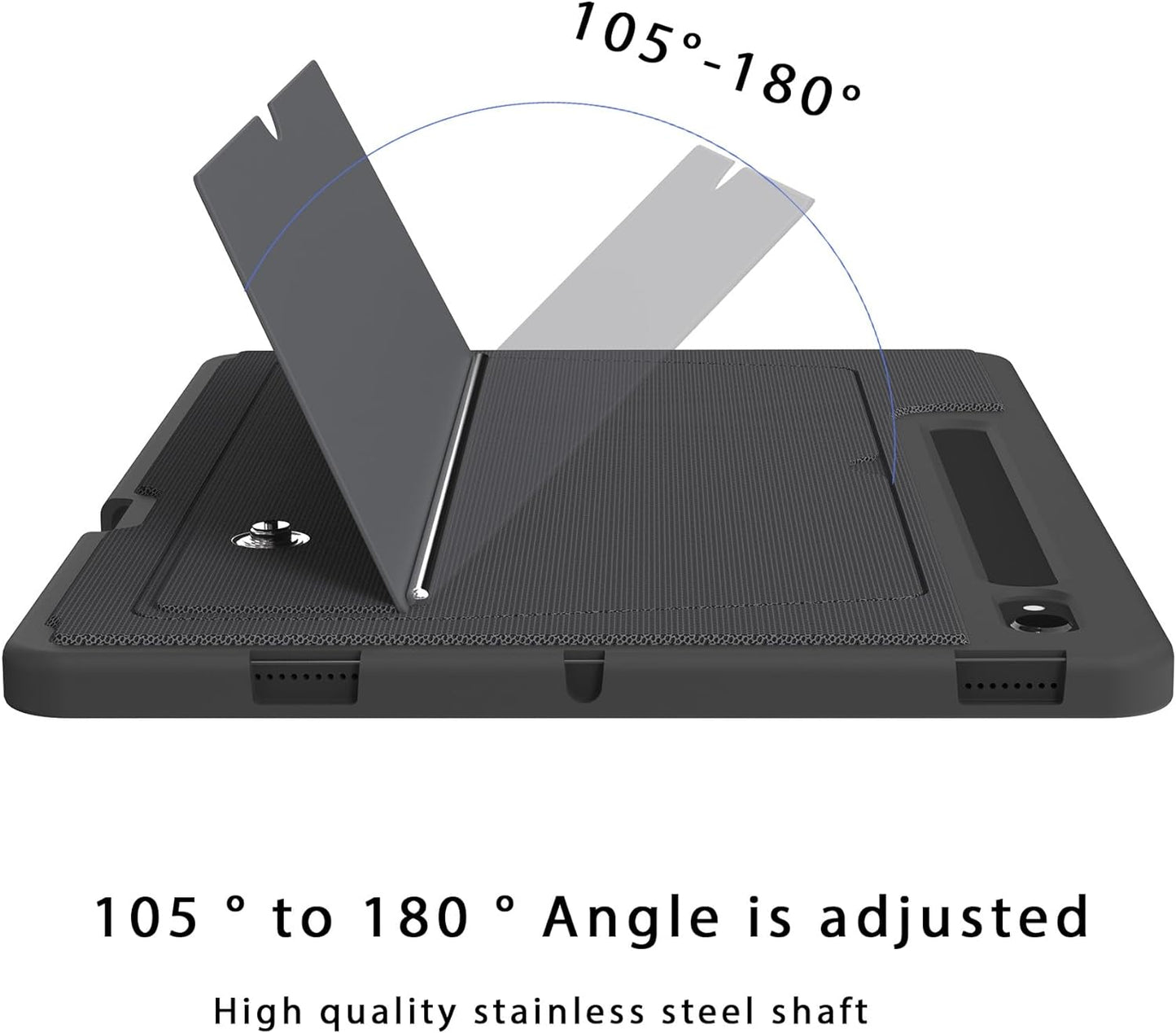 Custodia per Galaxy Tab S9 FE+/S9+/S10+ 12,4 Pollici Con Tastiera QWERTZ – Tastiera Rimovibile Con Touchpad & 7 Illuminazione Colorata – Custodia Tastiera per Samsung Galaxy Tab S10+ Plus/S9 FE