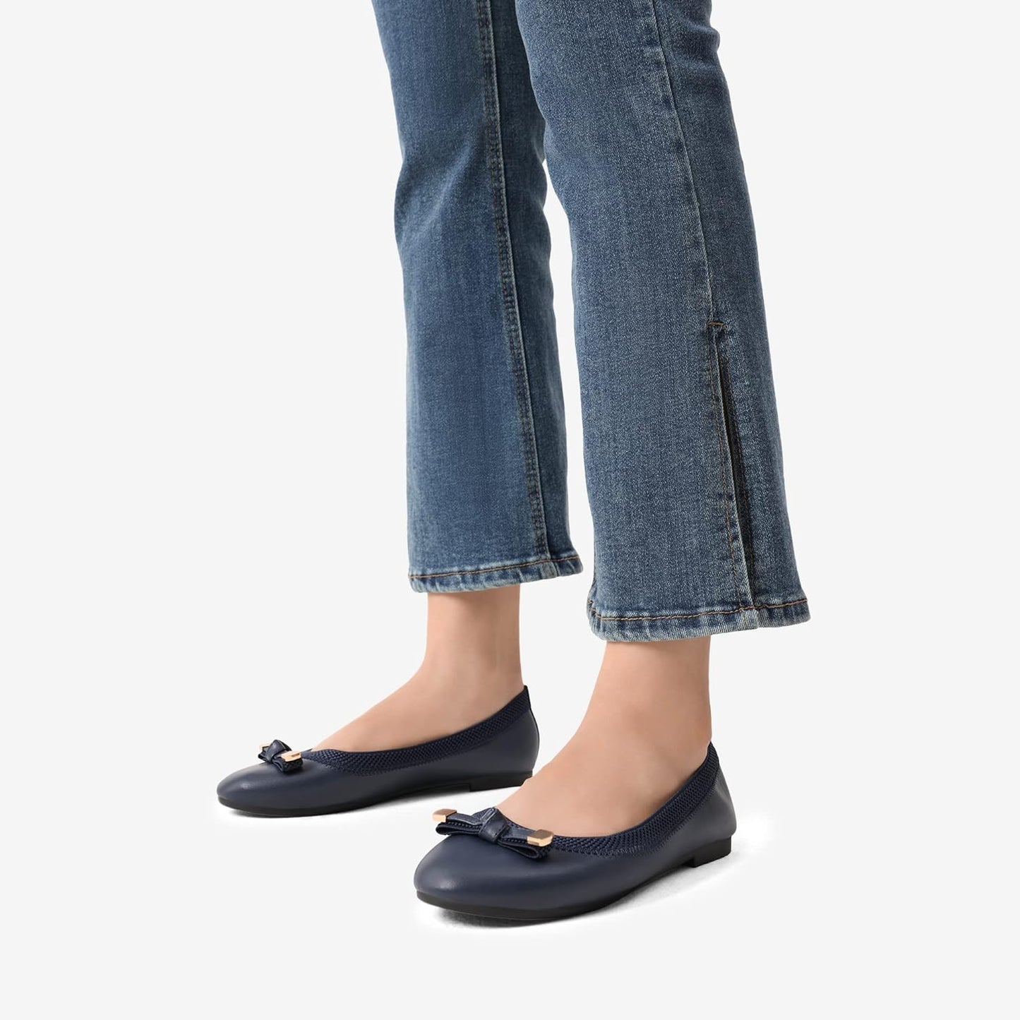 Ballerine Da Donna Piatte Classiche Scarpe Basse Con Fiocchi SDFA2250W-E