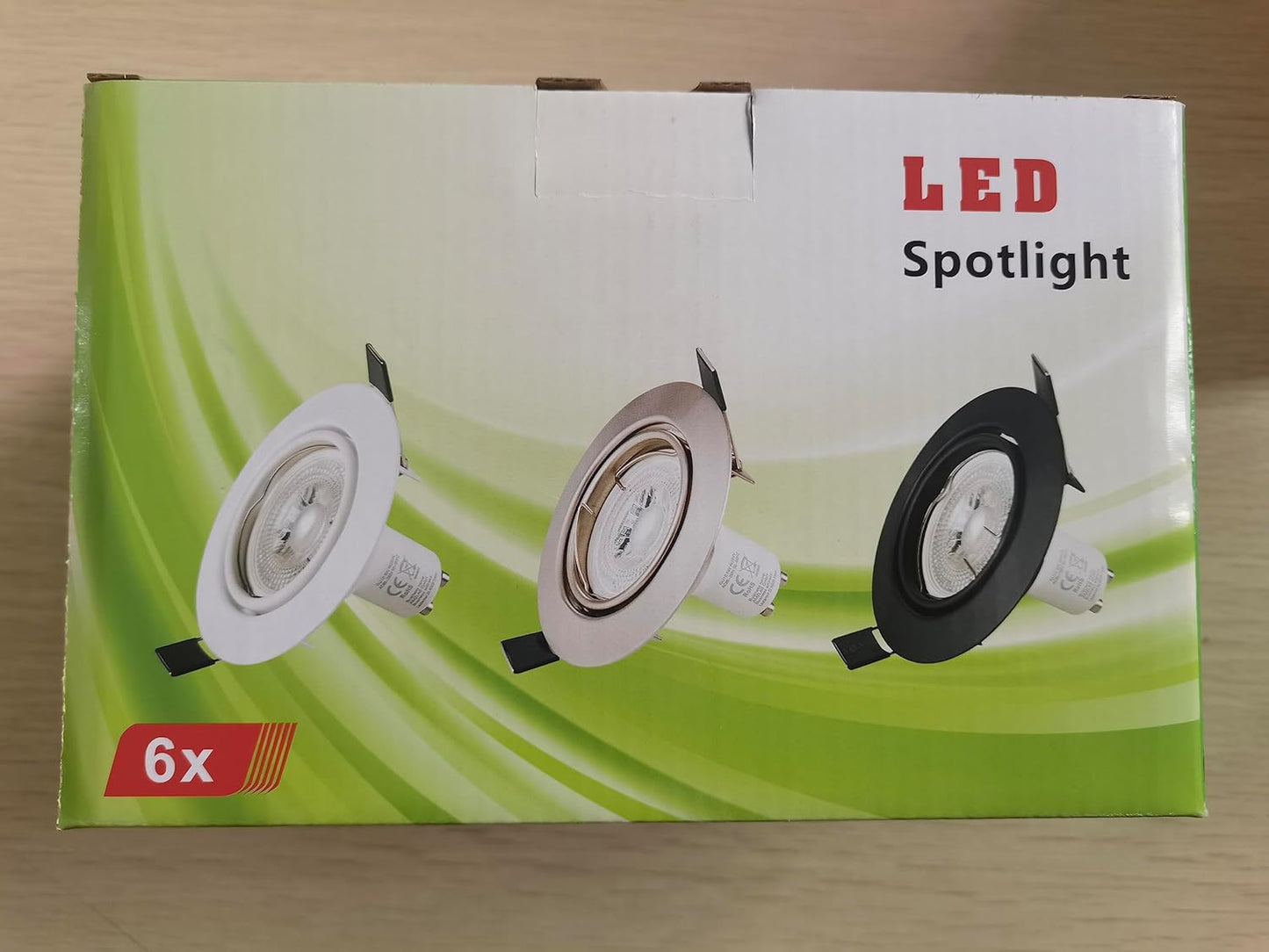 Faretti LED Da Incasso per Cartongesso,5 W Equivalenti a 60 W,Luce Bianco Caldo 2700K 600LM Orientabili 120 Gradi AC 220-240V (Set Da 6 2700K Rotonde Bianche)