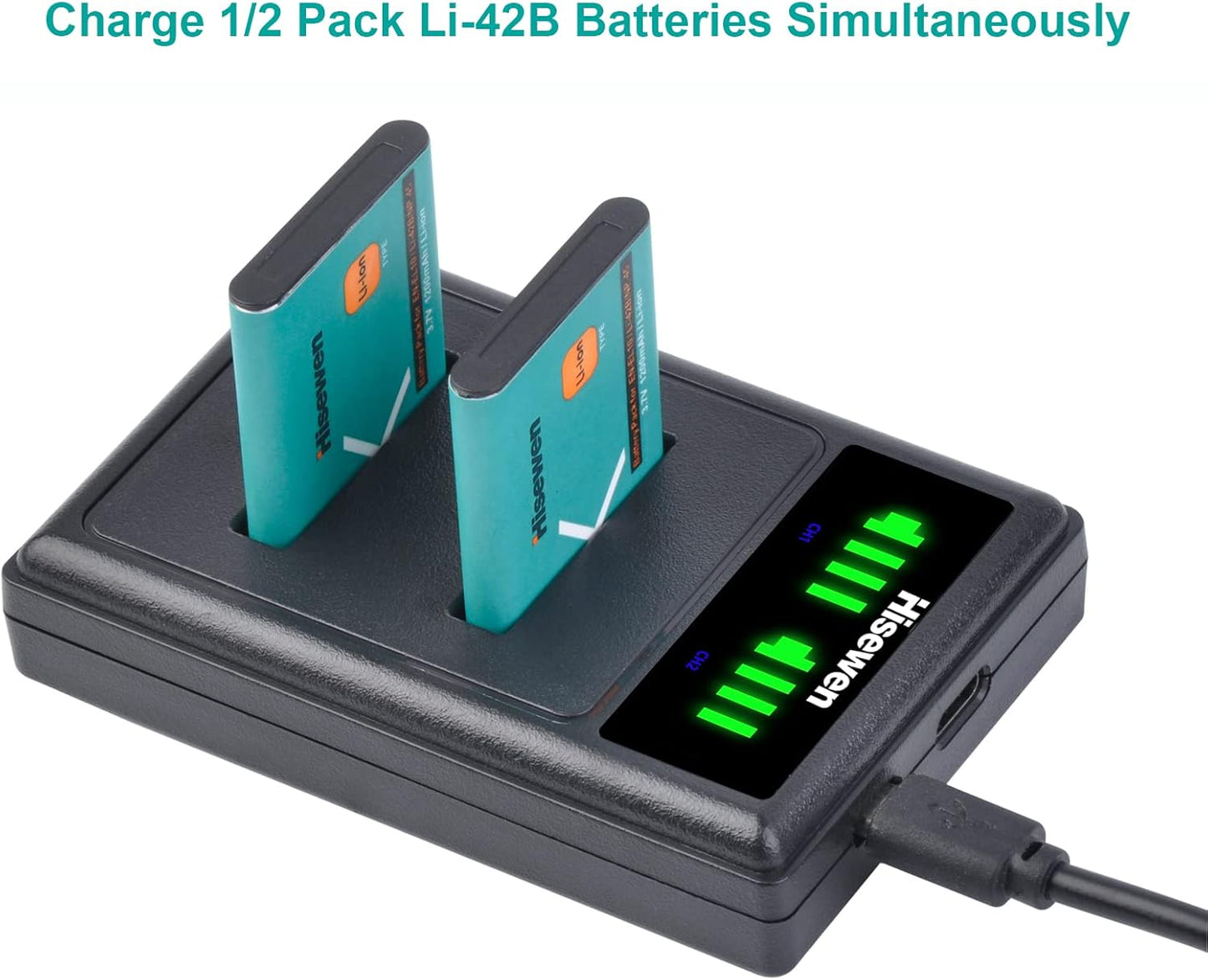 - Batteria Li-42B Li-40B 1200 Mah per Olympus Stylus 1040 1060 1070 7000 7010 7020 7030 7040 TG-310 TG-320 VR310 per Fujifilm NP-45 10.