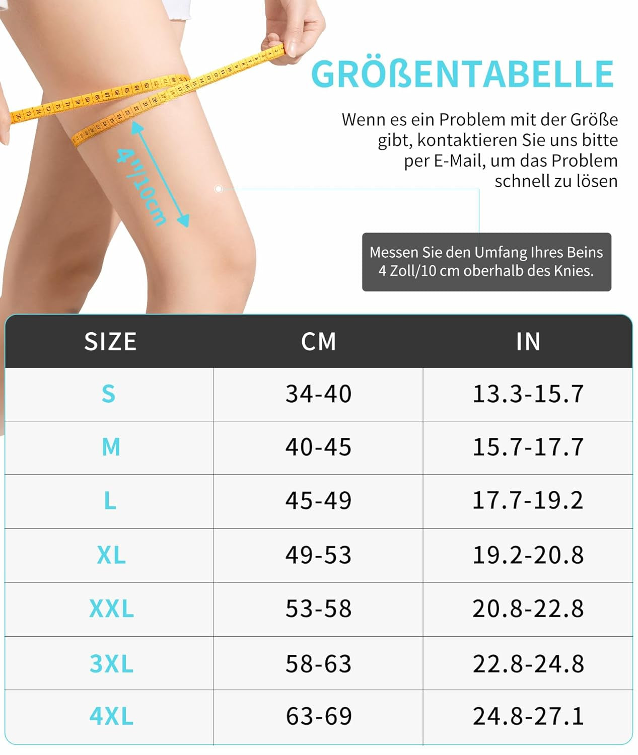 Ginocchiera Premium Da Uomo E Donna Con Rotula E Menisco Gel per Rotula, Con Stabilizzatori Laterali, Supporto Ortopedico per Artrite, Menisco, Dolore Al Ginocchio, Sport ACL 3XL
