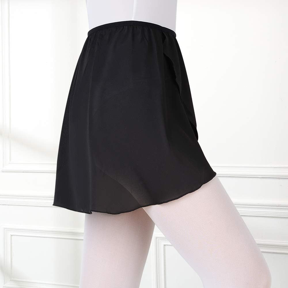 Gonnellino a Portafoglio Da Danza E Balletto in Chiffon per Bambini E Donna