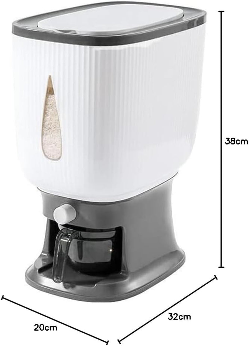 Dispenser Automatico Da 10 Kg , Contenitore Intelligente per Uso Domestico, per B