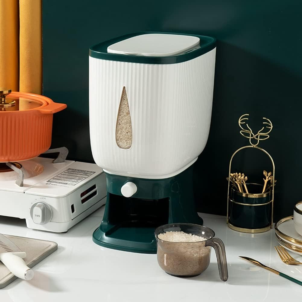 Dispenser Automatico Da 10 Kg , Contenitore Intelligente per Uso Domestico, per B