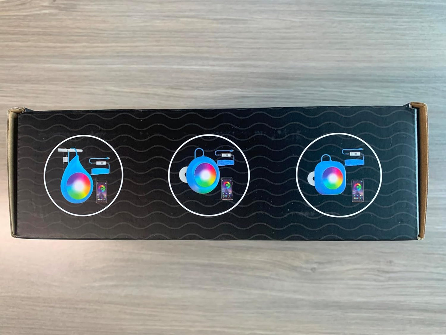 10 W - Illuminazione a LED Senza Fili, 12 V Luci per Piscina Sommergibile Con Controllo APP, Dimmerabile, IP68, Impermeabile, Lampada Magnetica Con 8 M Cavo per Piscina Fuori Terra
