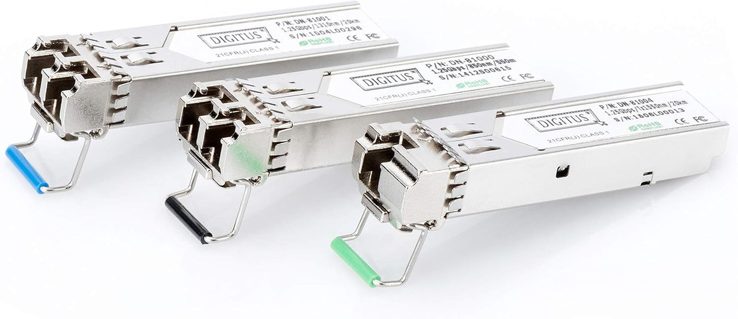 DN81003 Modulo Mini Gbic Singlemode, Lc Simplex 1000Base-Lx, Tx1310Nm/Rx1550Nm