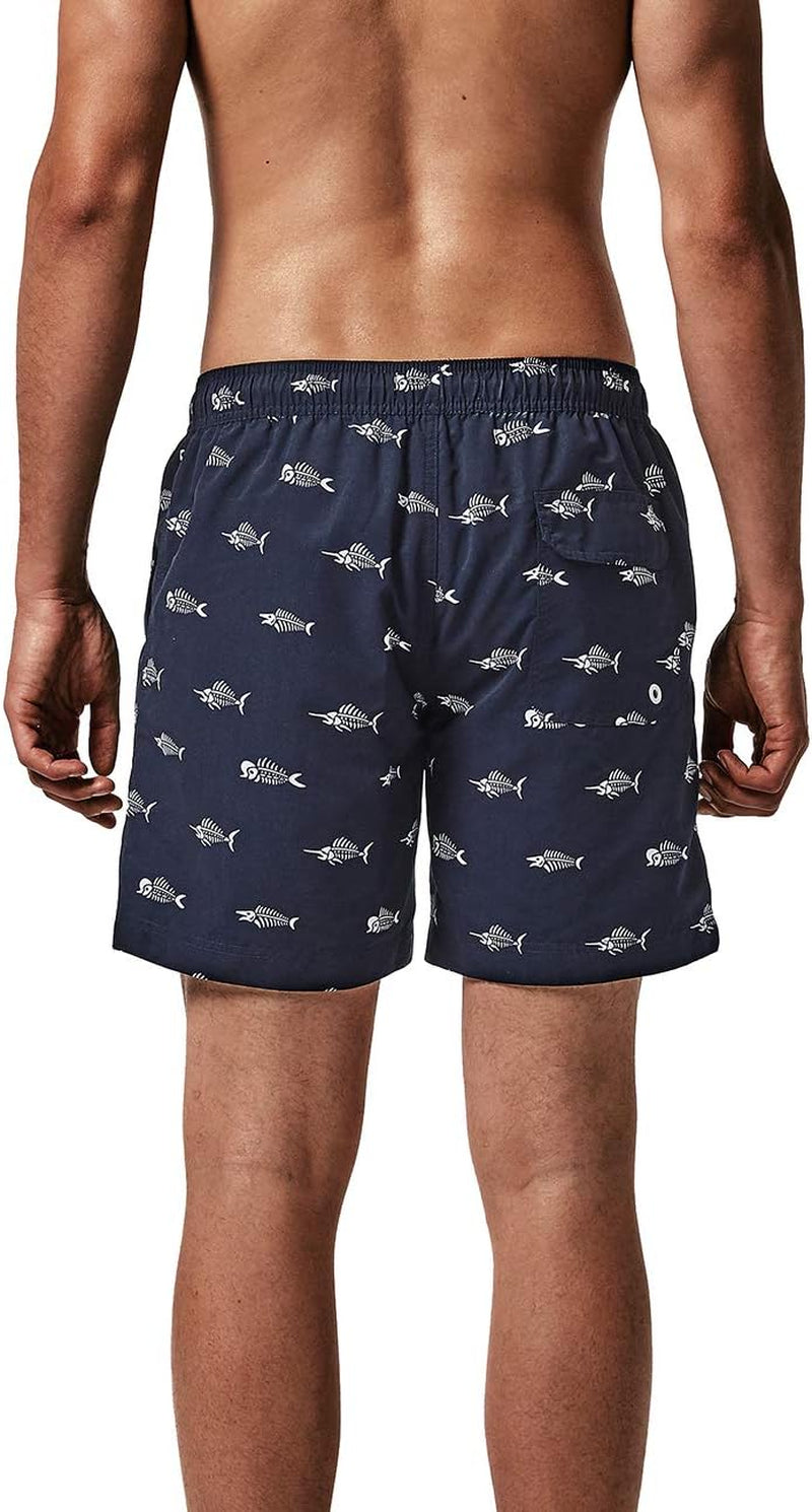 Pantaloncini Da Bagno Da Uomo Asciugatura Veloce Costume Da Bagno per Surf Sulla Spiaggia Multi-Funzioni Allenamento Casa Con Fodera in Mesh Con Fodera in Mesh