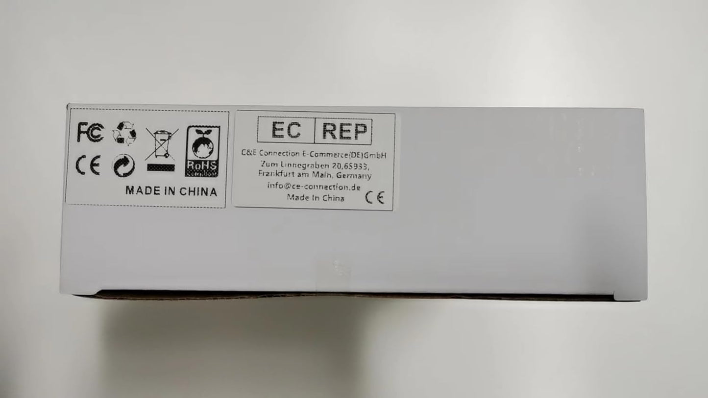 Dimmerabile Applique Da Parete Esterno Impermeabile IP65 Lampada Da Parete 18W Luce Da Muro LED Con 2.4G Telecomando APP Controllo 2700K-6500K Regolabile per Balcone, Giardino Veranda Via