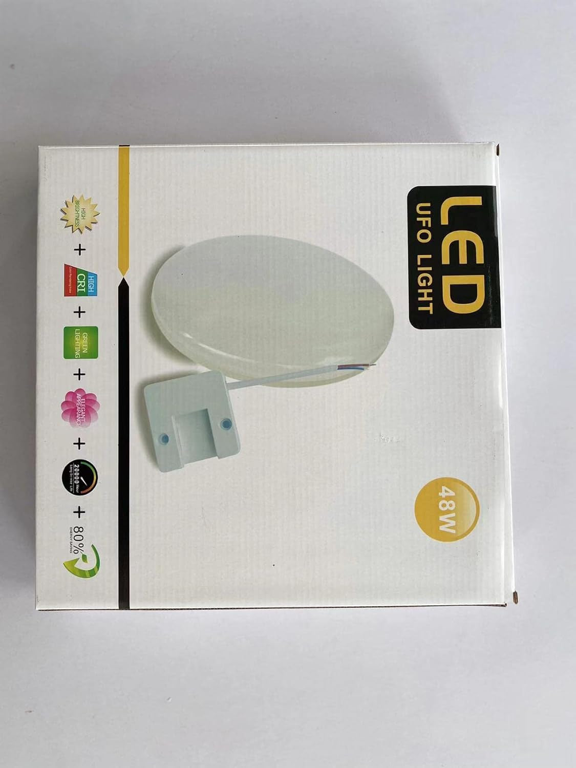 48W Plafoniera LED Quadrata - Lampada Da Soffitto Luce 3000K - Plafoniera Soffitto Bianco Caldo 4320LM - Plafoniera Led Soffitto 30Cm - Moderno Plafoniera Bagno IP44 Cucina Soggiorno Corridoio