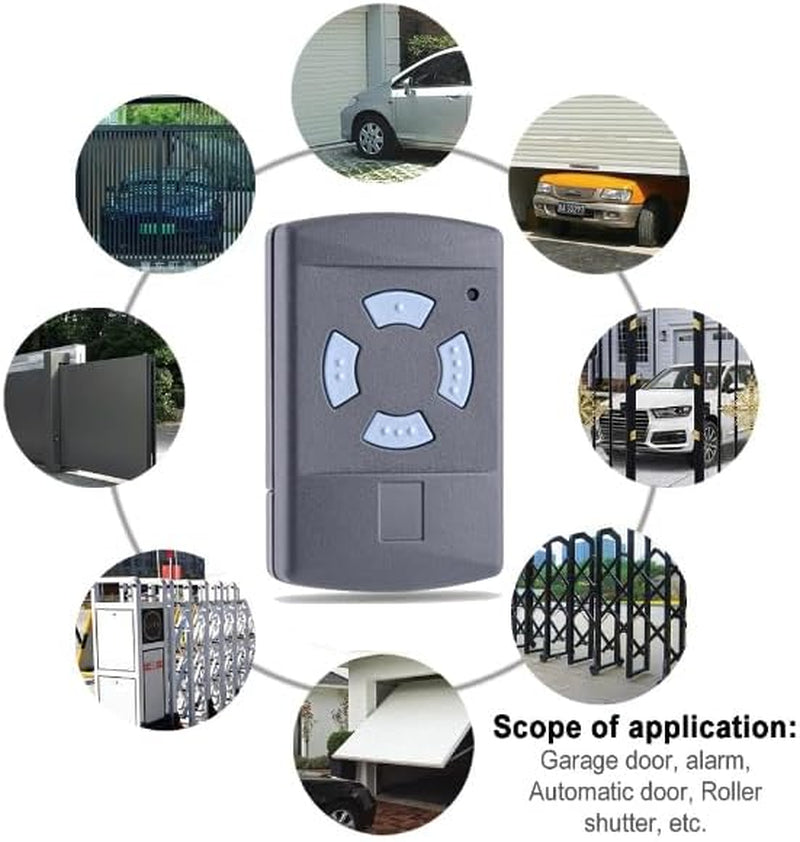 868,3 Mhz, Telecomando per Porta Del Garage, Trasmettitore a Mano, Compatibile Con Hormann HSM2 HSM4 HS1 HS2 HS4 HSE2 HSZ1 HSZ1 HSZ2 HSP4 HSP4-C HSD2-A HSD2-C Hörmann