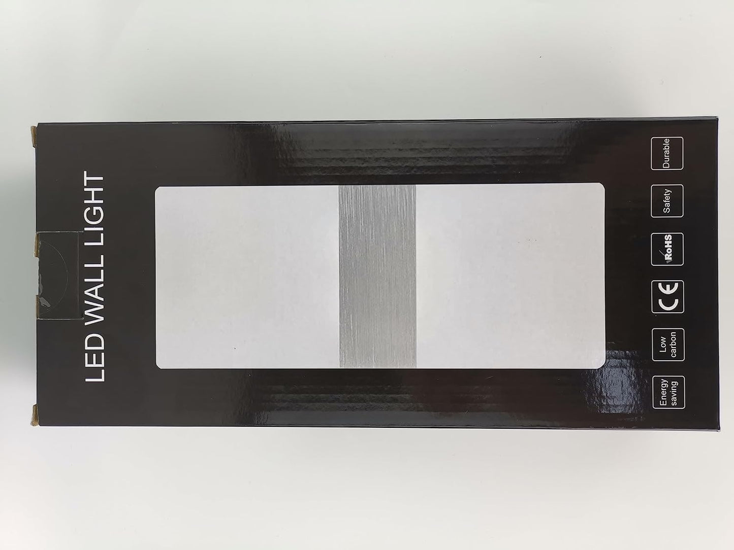 2 Pezzi Applique Da Parete Interno, LED Moderno Lampada Da Parete, 12W 3000K up down Illuminazione Da Parete per Camera Da Letto Corridoio Soggiorno Scala (Bianco Caldo-2Pcs)