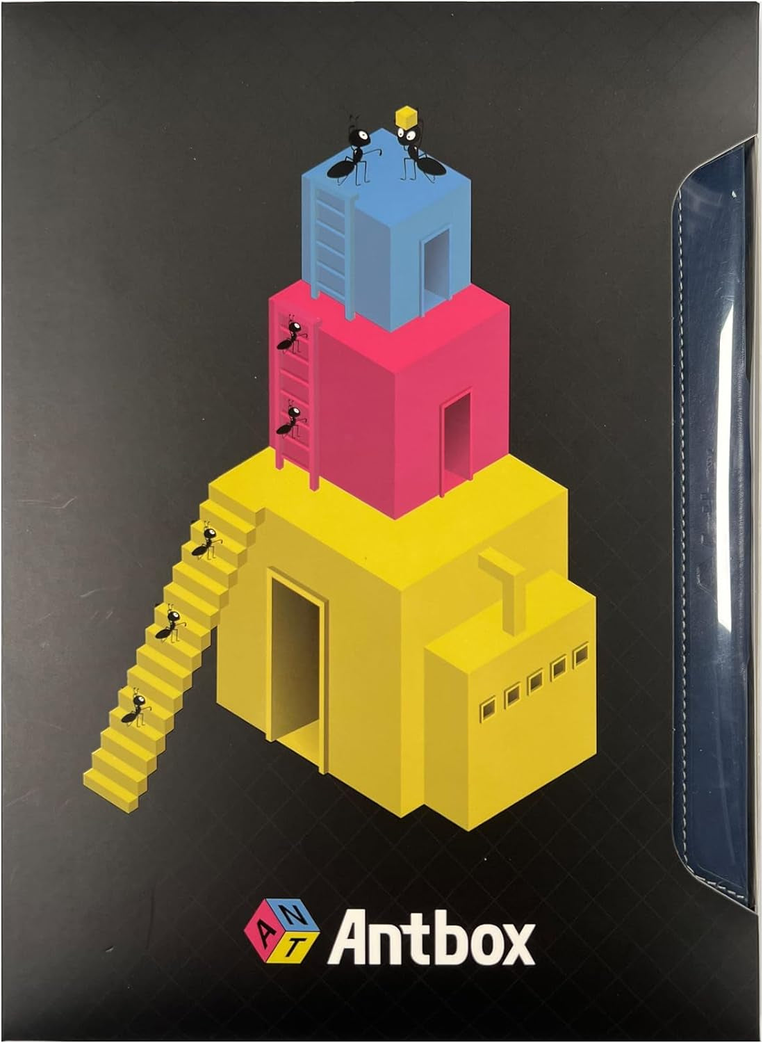 Custodia per Ipad 10ª Generazione 10,9 Pollici 2022 in Pelle PU Con Portapenne, Angolo Di Supporto Regolabile, Funzione Di Auto Sveglia/Sonno (Blu)