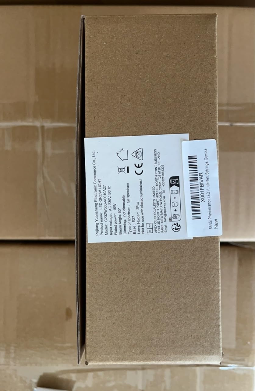 Doppia Testa Coltiva La Luce 20W Spettro Completo Intensivo 360° Clip a Collo Di Cigno per Pianta Da Interno Coltiva La Serra Da Giardino Con 2 Lampadine E27 per La Crescita Delle Piante