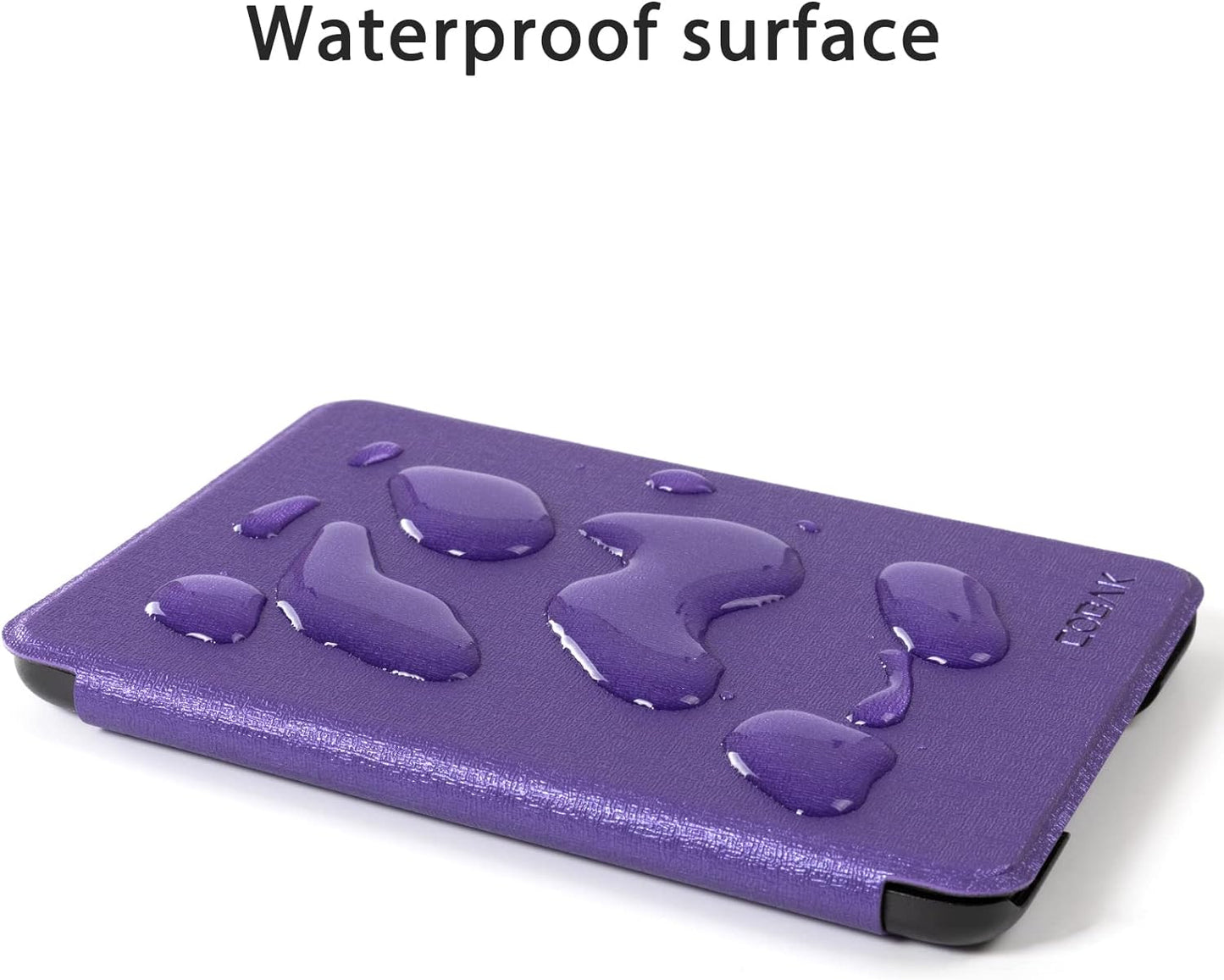 Custodia per Amazon Kindle - Compatibile Con I Dispositivi Di 11ª Generazione (Modello 2022), Cover Protettiva Sottile, Cover Con Chiusura Magnetica Auto Sveglia/Sonno Funzione, Viola