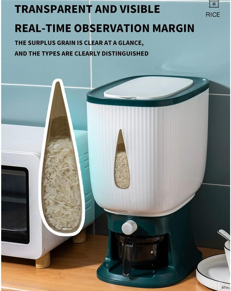 Dispenser Automatico Da 10 Kg , Contenitore Intelligente per Uso Domestico, per B