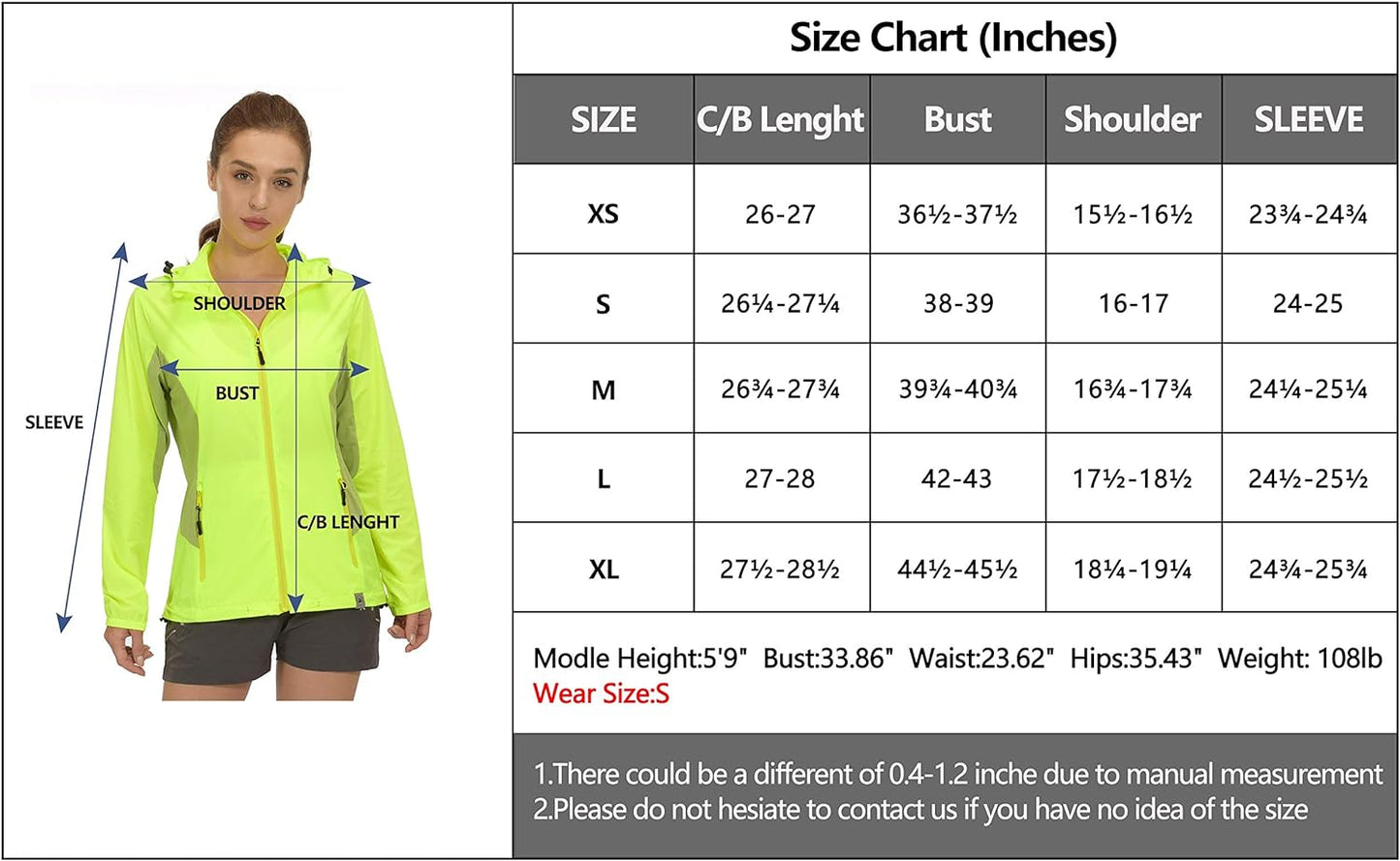 Giacca Leggera Da Donna, per Golf, Corsa, Ciclismo, Traspirante, Con Cappuccio