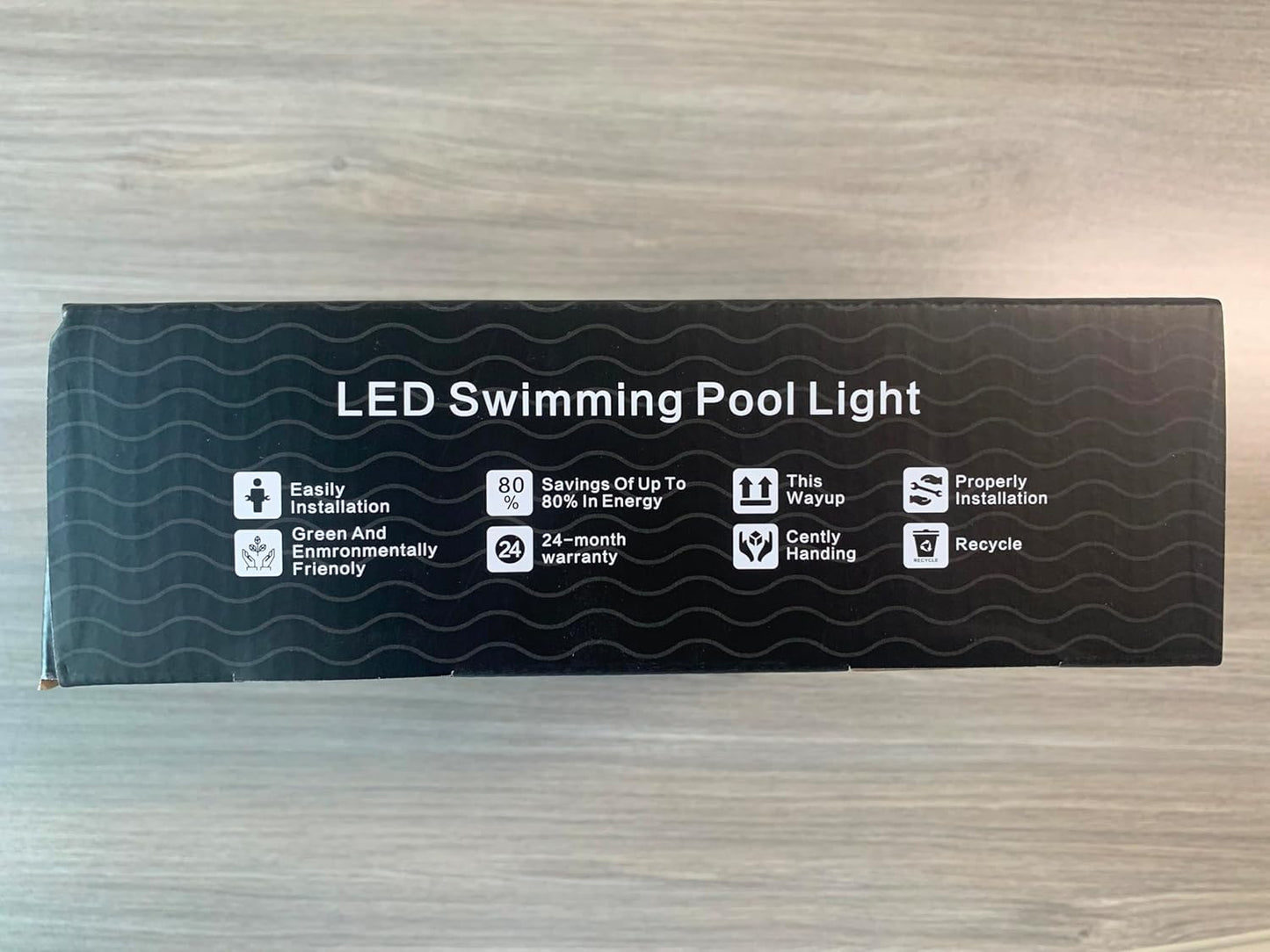 10 W - Illuminazione a LED Senza Fili, 12 V Luci per Piscina Sommergibile Con Controllo APP, Dimmerabile, IP68, Impermeabile, Lampada Magnetica Con 8 M Cavo per Piscina Fuori Terra