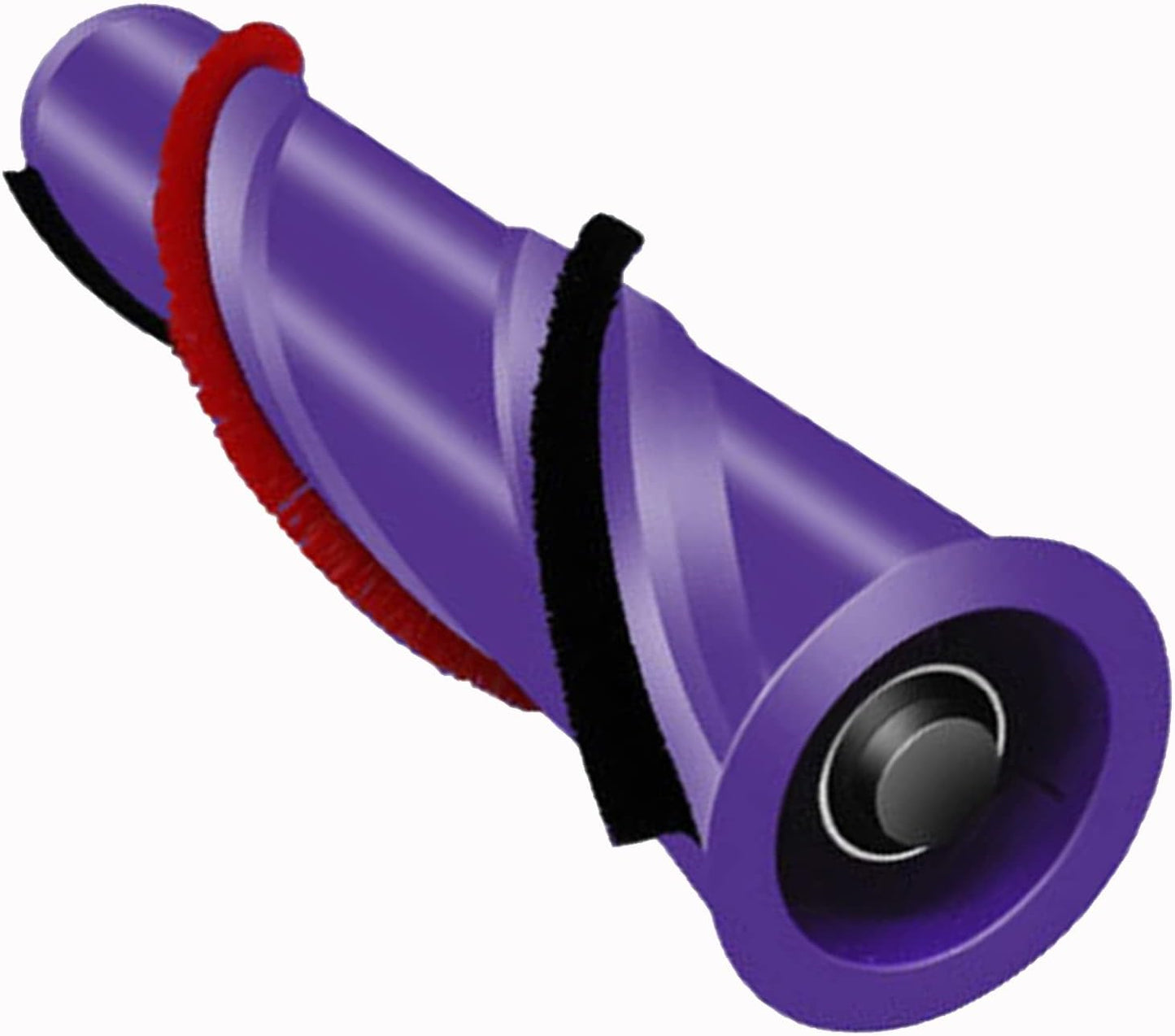 Spazzola a Rullo Di Ricambio per Pulizia Tappeti, 4 Fori Interni, D = 50 Mm, Adatta per Aspirapolvere Dyson V7