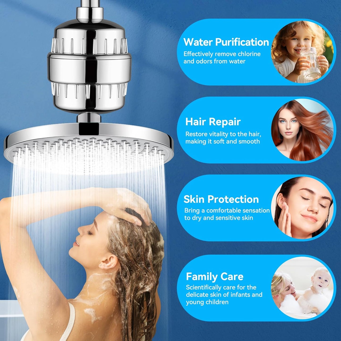 Upgraded Shower Head (Lblack)
