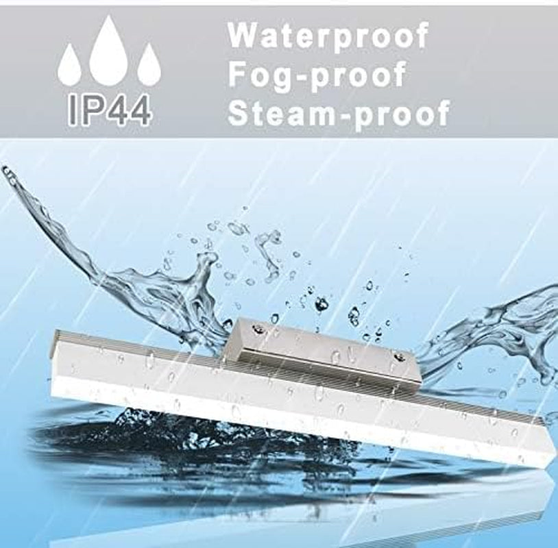 LED Lampada Da Specchio Bagno 8W 40Cm Lampada Da Bagno,Luce Specchio Bagno Bianco Freddo 6000K, Luce per Specchio Da Bagno Impermeabile IP44