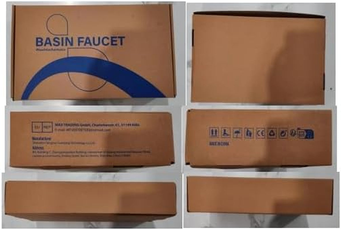 Rubinetto Bagno Lavabo, Miscelatore, Scarico a Saltarello Con Asta Piletta, Rubinetto Monocomando per Piletta Lavandino, Classico Ottone Cromato Rubinetti