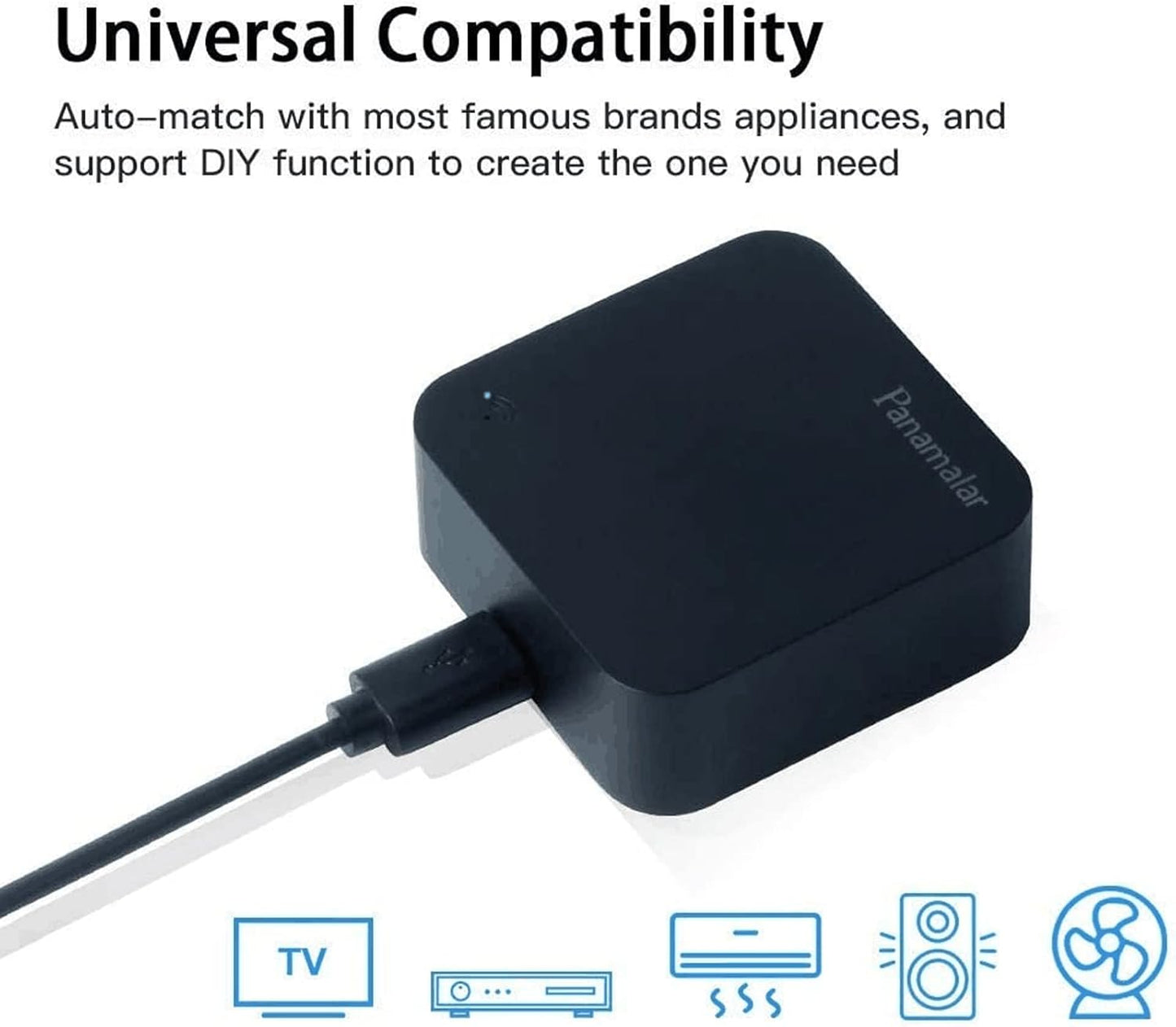 Telecomando IR Smart, Smart Home Automation, Wireless Wifi Controllo IR Universale Hub Compatibile Con ALEXA (2 Pack)