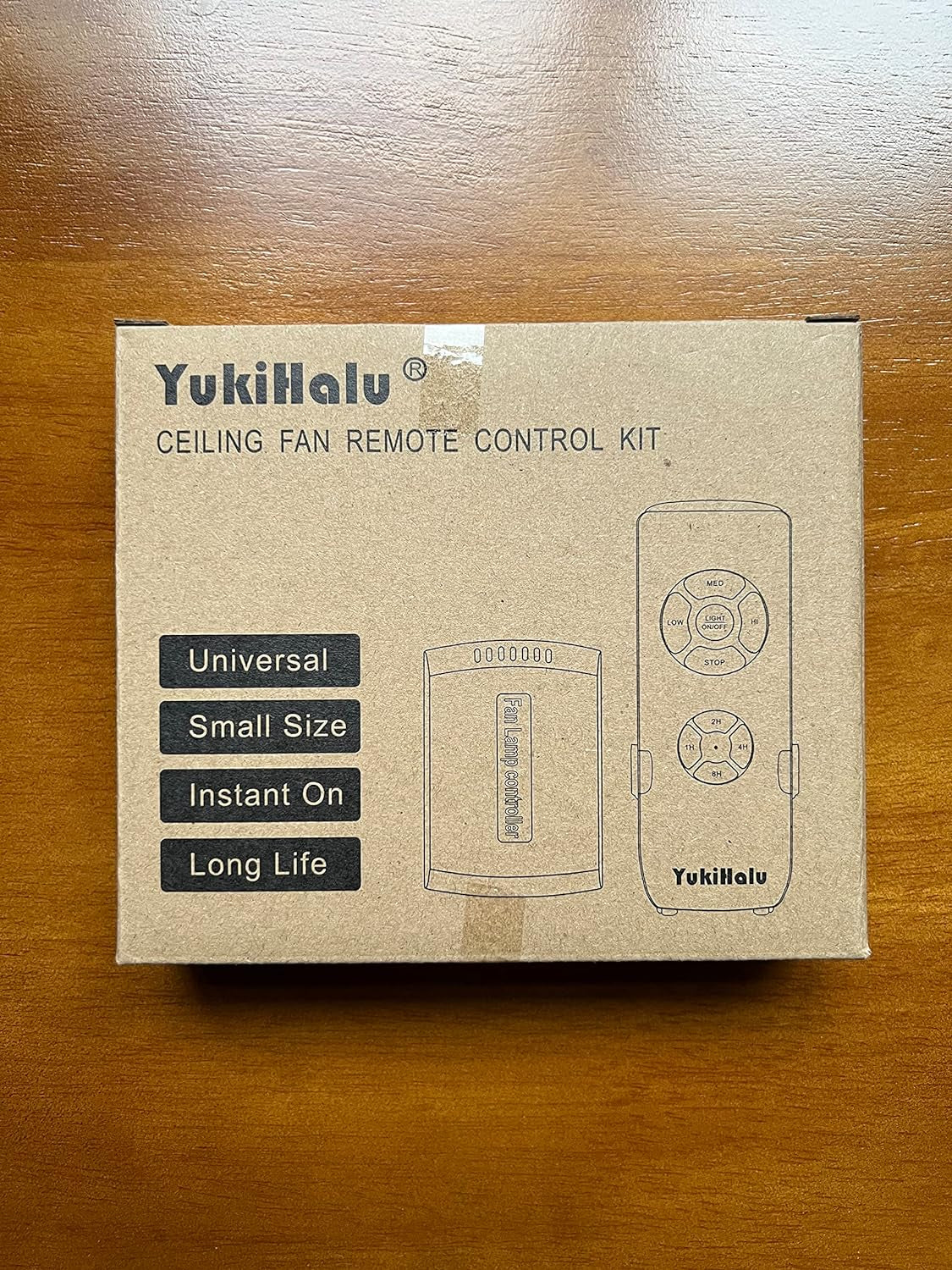 - Kit Di Telecomando Universale per Ventilatore Da Soffitto, Super Piccole Dimensioni, Con 3 Impostazioni Di Velocità E Controllo Della Luce, Telecomando Wireless Con Opzione Silenziatore