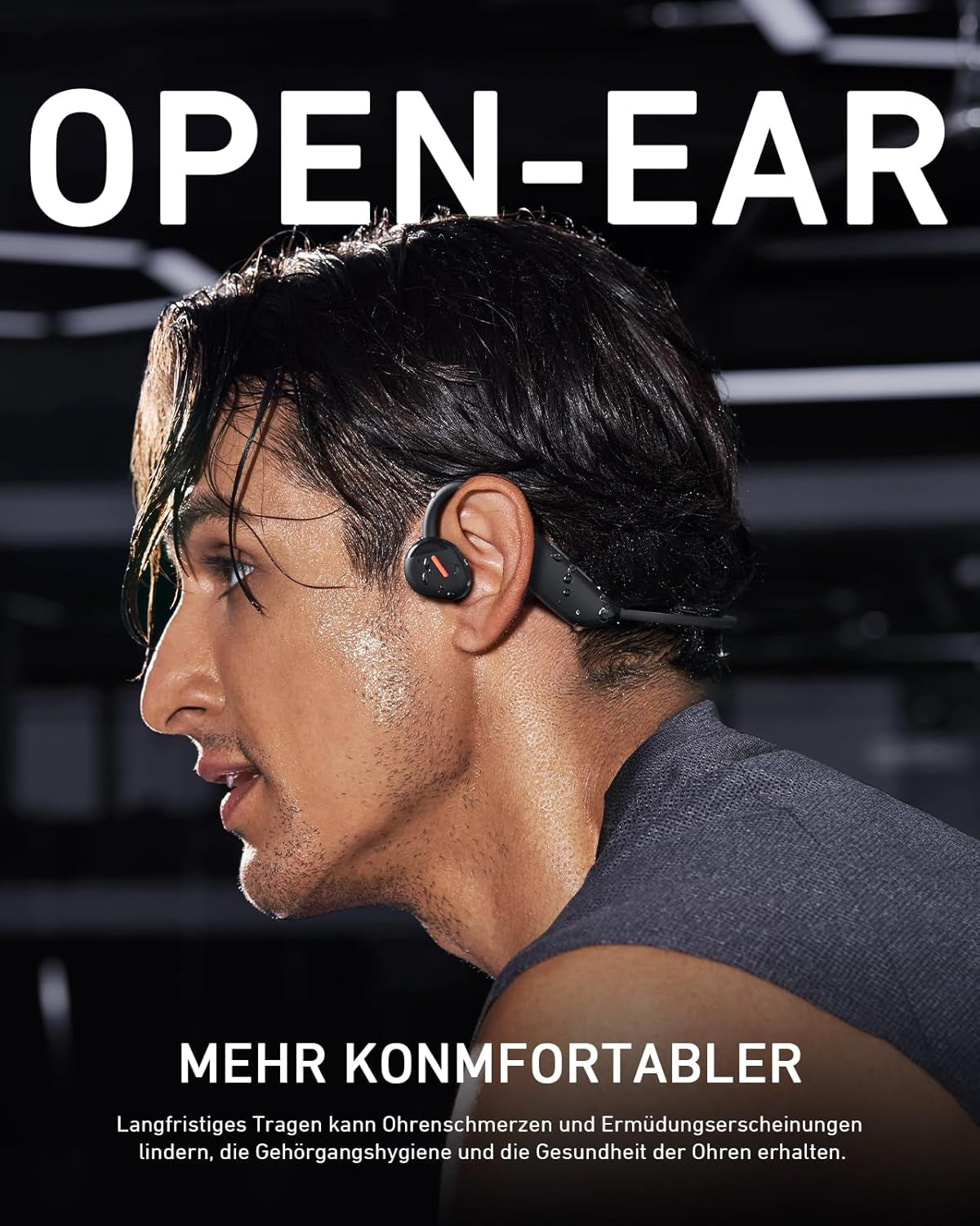Cuffie Bluetooth Sport, Auricolari Wireless Bluetooth 5.3 Impermeabile IP67, Cuffie Wireless Bluetooth Ultraleggero 27G per Corridori in Bicicletta Palestra Corsa Lavoro