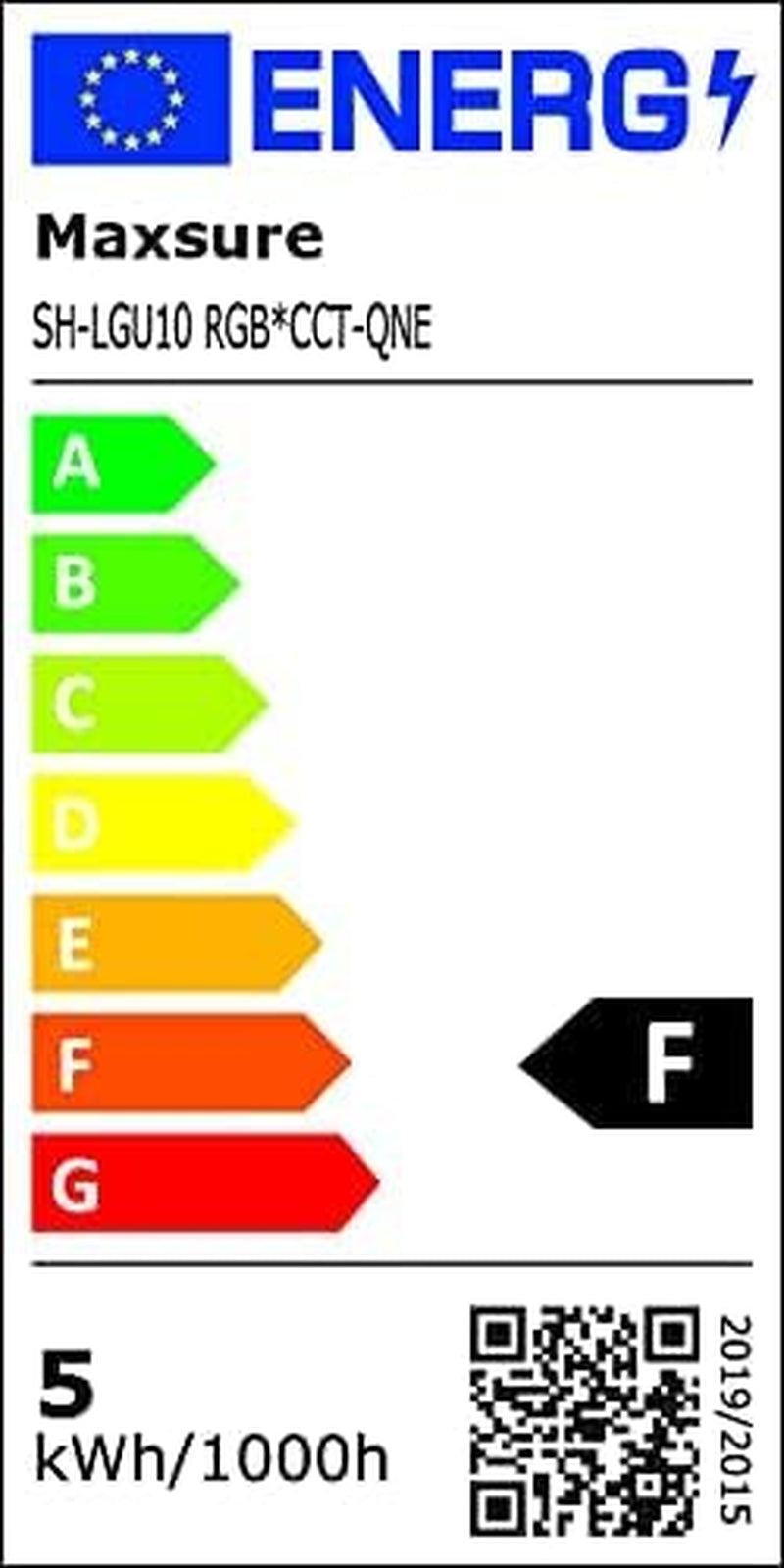 GU10 Alexa, 5W=50W 500LM Decorazione Natalizia GU10 LED, Faretti GU10 Multicolore GU10 Smart WIFI Compatibile Google Home, Lampadina LED GU10 Telecomando APP Controllo Vocale, Timer, 4 Pezzi