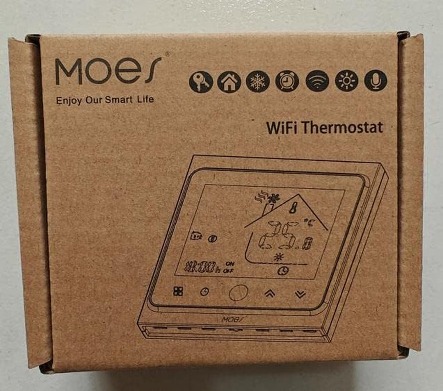 Tuya Zigbee Termostato per Riscaldamento Elettrico a Pavimento 16A Wireless Compatibile Con Smart Life Tuya App Alexa Googlehome Controllo Vocale Richiede L'Hub Zigbee Di Tuya