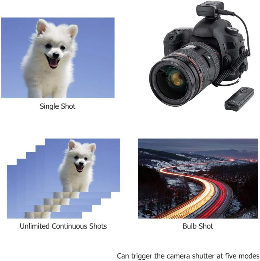 Telecomando Wireless per Controllo Dell'Otturatore Da Remoto DMW-RS1 per Fotocamere Panasonic Lumix S1 S1R S1H S5 G85 GH6 GH5 GH5S GH4 GX8 GX7 G10 G7 G6 G5 FZ2000 FZ1000 Leica V-LUX2