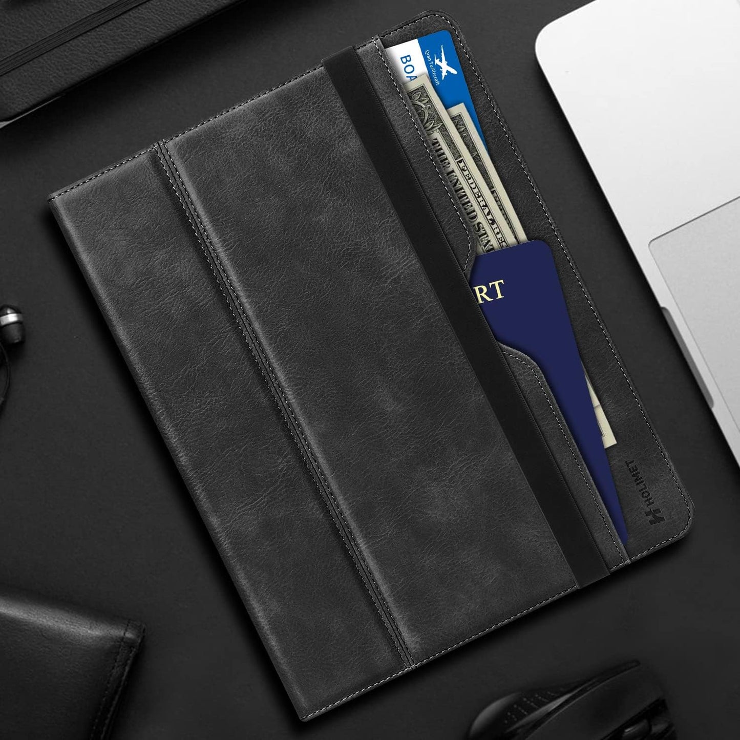 HOLIMET Custodia per Ipad 10 Generazione 2022 Con Portapenne, Ipad 10 Gen 2022, in Pelle PU, Cover Posteriore in TPU, Resistente Agli Urti, Auto Dormiresveglia per Ipad 10 Generazione Da 10,9