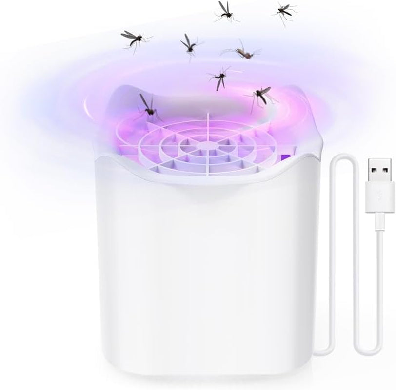 Insetticida Elettrico USB Trappola per Mosche, Zanzare, Lampada per Zanzare, Lampada per Zanzare, Lampada a Zanzara, Lampada Leggera, Trappola per Mosche Di Frutta, Cucina, Interni Ed Esterni