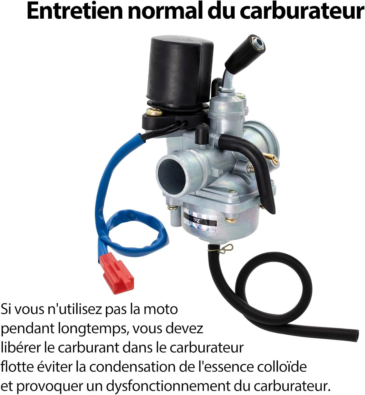 F6C-C19 Carburatore 19Mm 2 Tempi Sostituzione per Yamaha Jog50 Jog90 2 Tempi Dinli 50Cc 70Cc 90Cc 100Cc ATV Quad Carb Dino Jp Beast Helix DL603