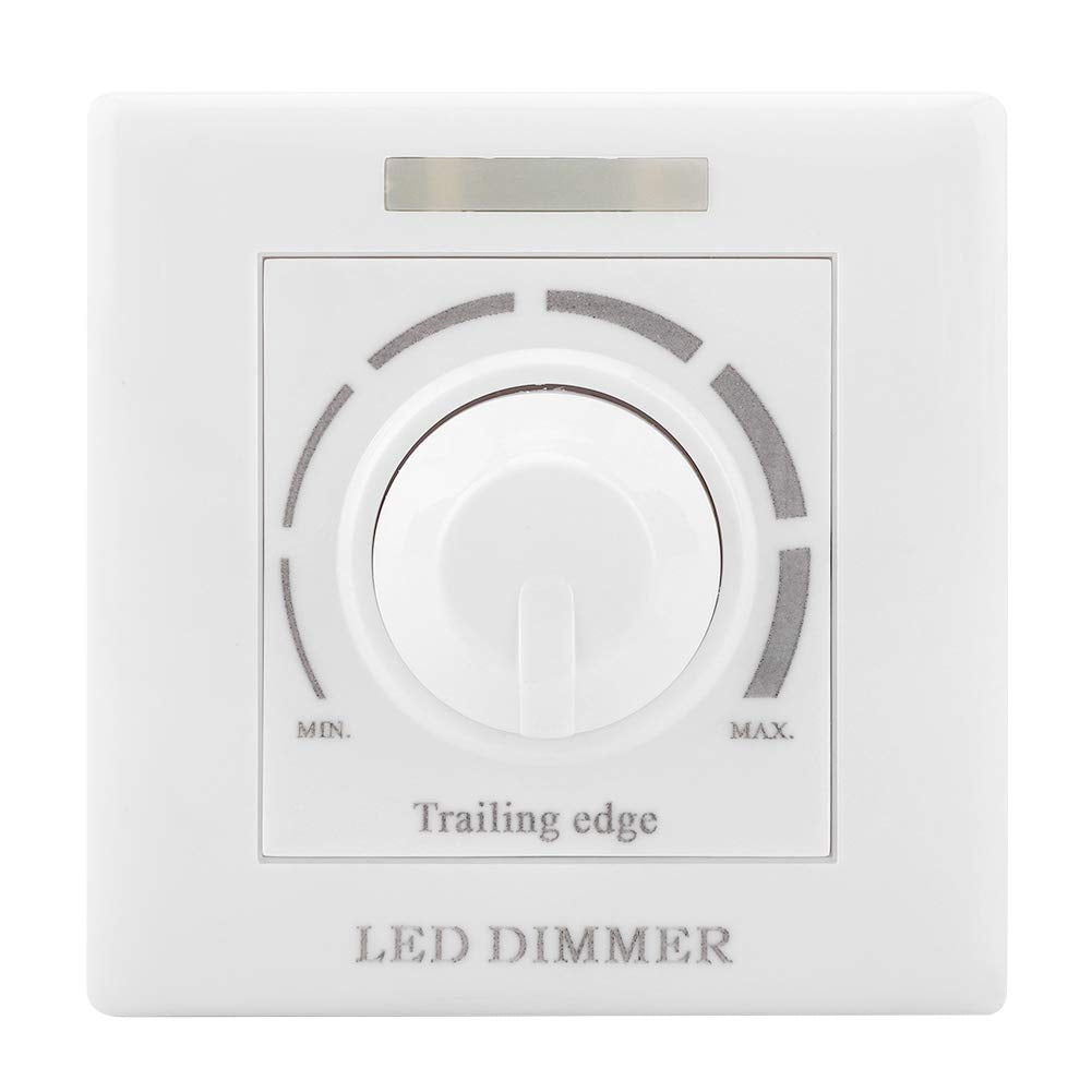 Interruttore Dimmer, Luce LED Luminosità Regolabile Interruttore Parete Con Telecomando IR 200W Interruttore Intelligente Dimmer 220V per Illuminazione Domestica