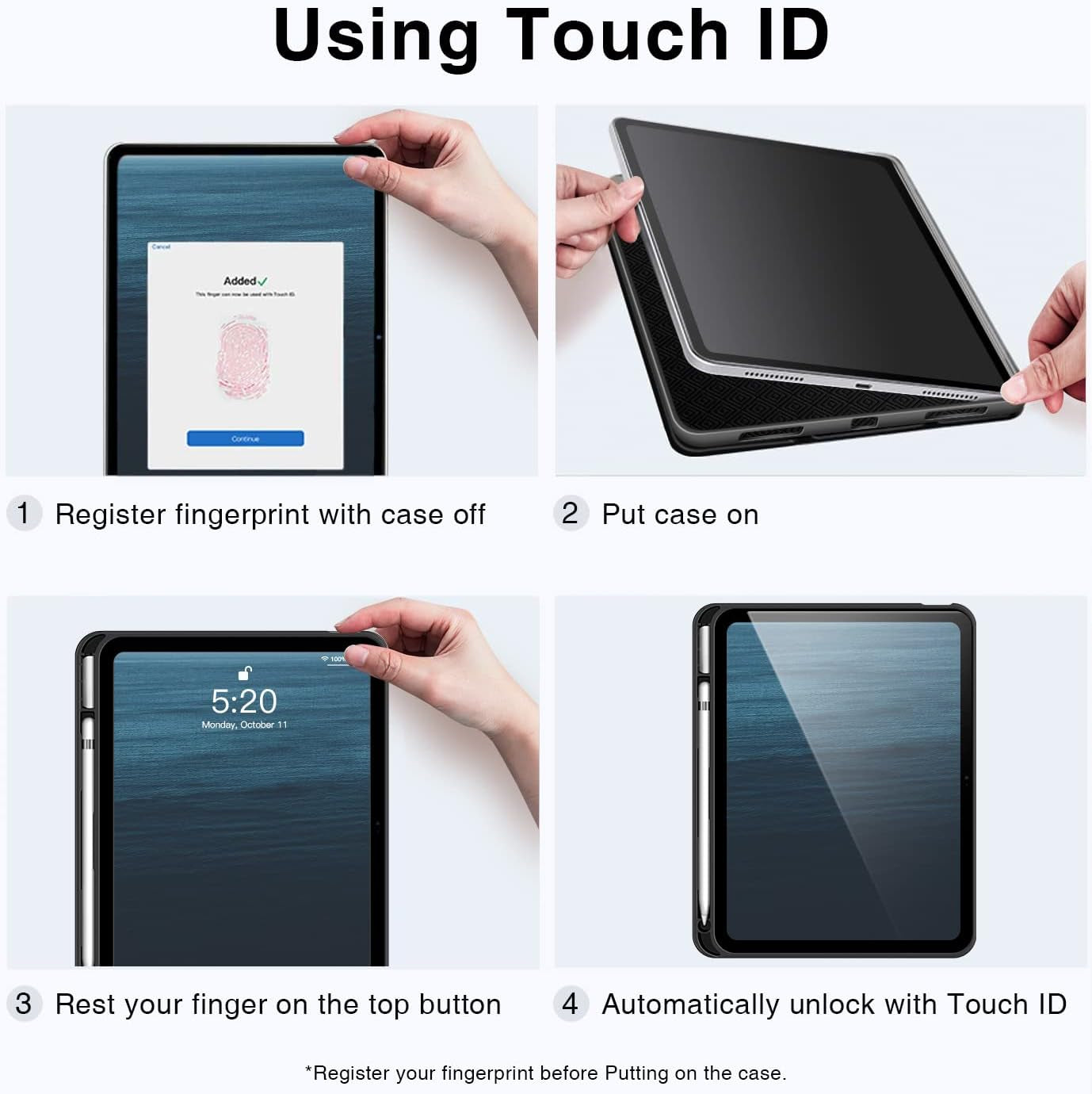 Custodia per Ipad 10ª Generazione 10,9 Pollici 2022 in Pelle PU Con Portapenne, Angolo Di Supporto Regolabile, Funzione Di Auto Sveglia/Sonno (Blu)