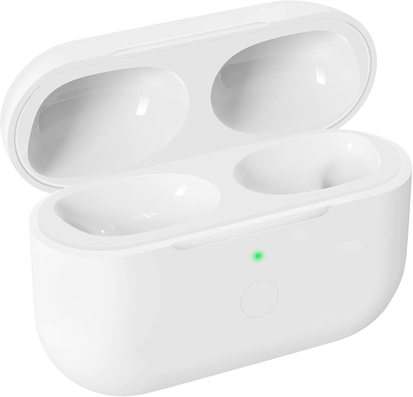 Custodia Di Ricarica Wireless per Airpods Pro, Airpod Pro Wireless Charging Case with Bluetooth Sync Button, Replacement Charging Case for Airpods Pro, Airpods Pro Not Included