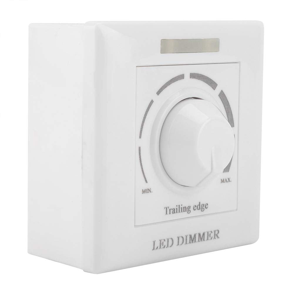Interruttore Dimmer, Luce LED Luminosità Regolabile Interruttore Parete Con Telecomando IR 200W Interruttore Intelligente Dimmer 220V per Illuminazione Domestica