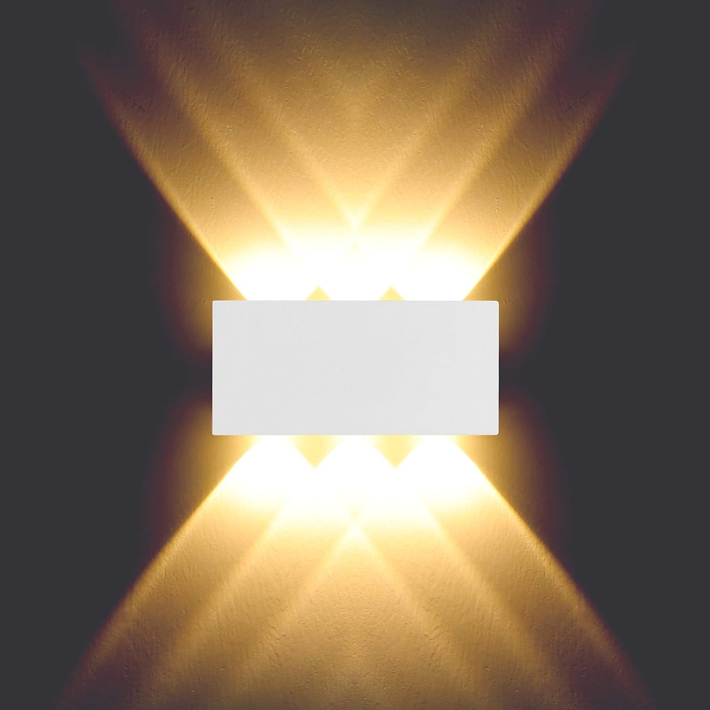 Lampada Da Parete a LED Da 6 W, per Interni, in Alluminio, IP54, Impermeabile, per Soggiorno, Camera Da Letto, Corridoio, Scale, Bianco Caldo