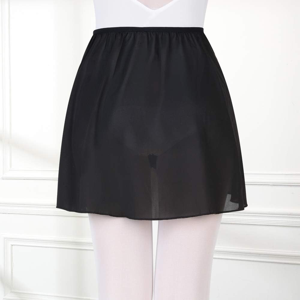 Gonnellino a Portafoglio Da Danza E Balletto in Chiffon per Bambini E Donna