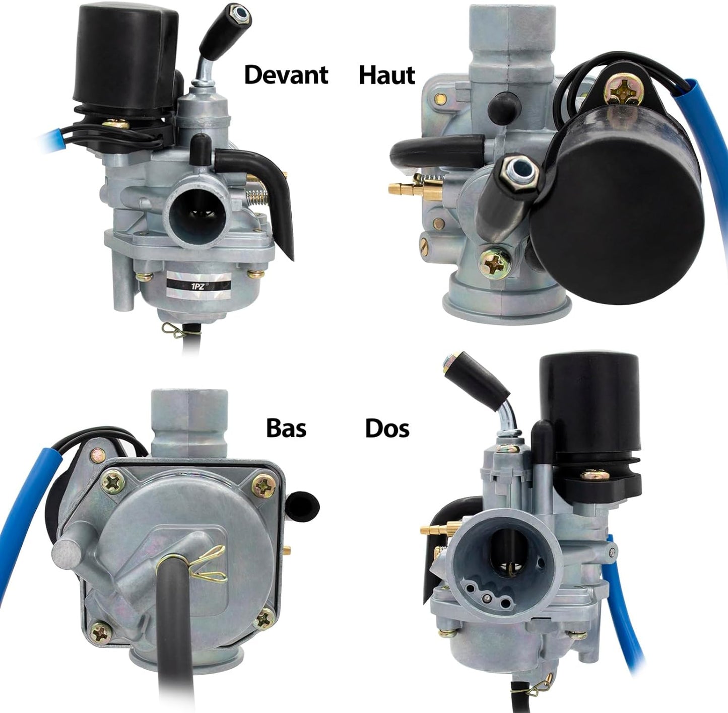 F6C-C19 Carburatore 19Mm 2 Tempi Sostituzione per Yamaha Jog50 Jog90 2 Tempi Dinli 50Cc 70Cc 90Cc 100Cc ATV Quad Carb Dino Jp Beast Helix DL603