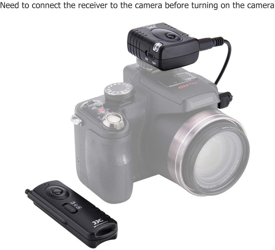 Telecomando Wireless per Controllo Dell'Otturatore Da Remoto DMW-RS1 per Fotocamere Panasonic Lumix S1 S1R S1H S5 G85 GH6 GH5 GH5S GH4 GX8 GX7 G10 G7 G6 G5 FZ2000 FZ1000 Leica V-LUX2