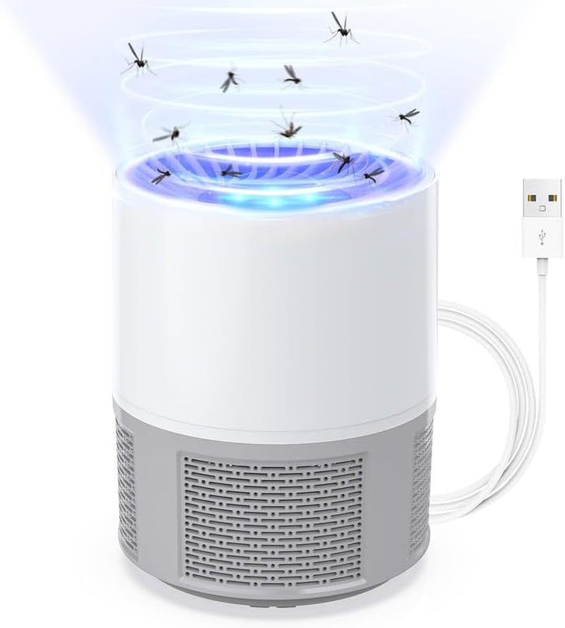 Insetticida Elettrica, USB Elettrica, Trappola per Mosche, Zanzare, Lampada per Zanzare, Lampada Con Luce, per Interni Ed Esterni