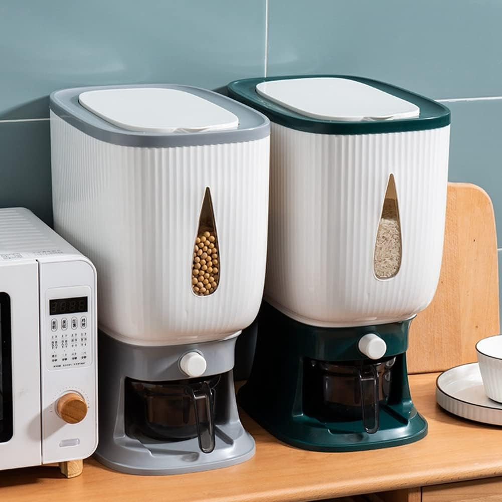 Dispenser Automatico Da 10 Kg , Contenitore Intelligente per Uso Domestico, per B