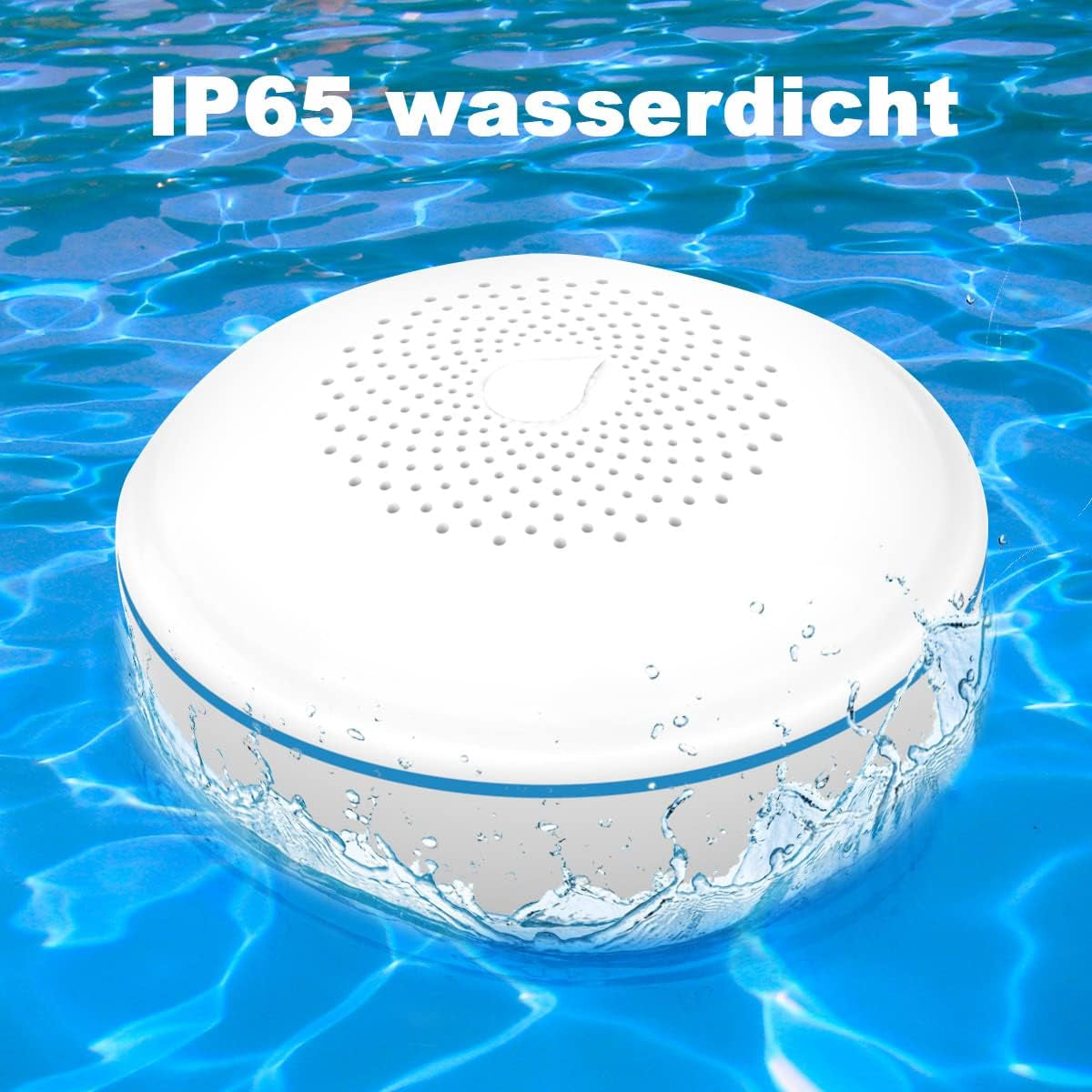 Tuya GS156 - Rilevatore D'Acqua WLAN Con Batteria per Monitoraggio Remoto Delle Perdite, Allarme Sensore D'Acqua, per Cucina, Bagno, Cantina, 1 Pezzo