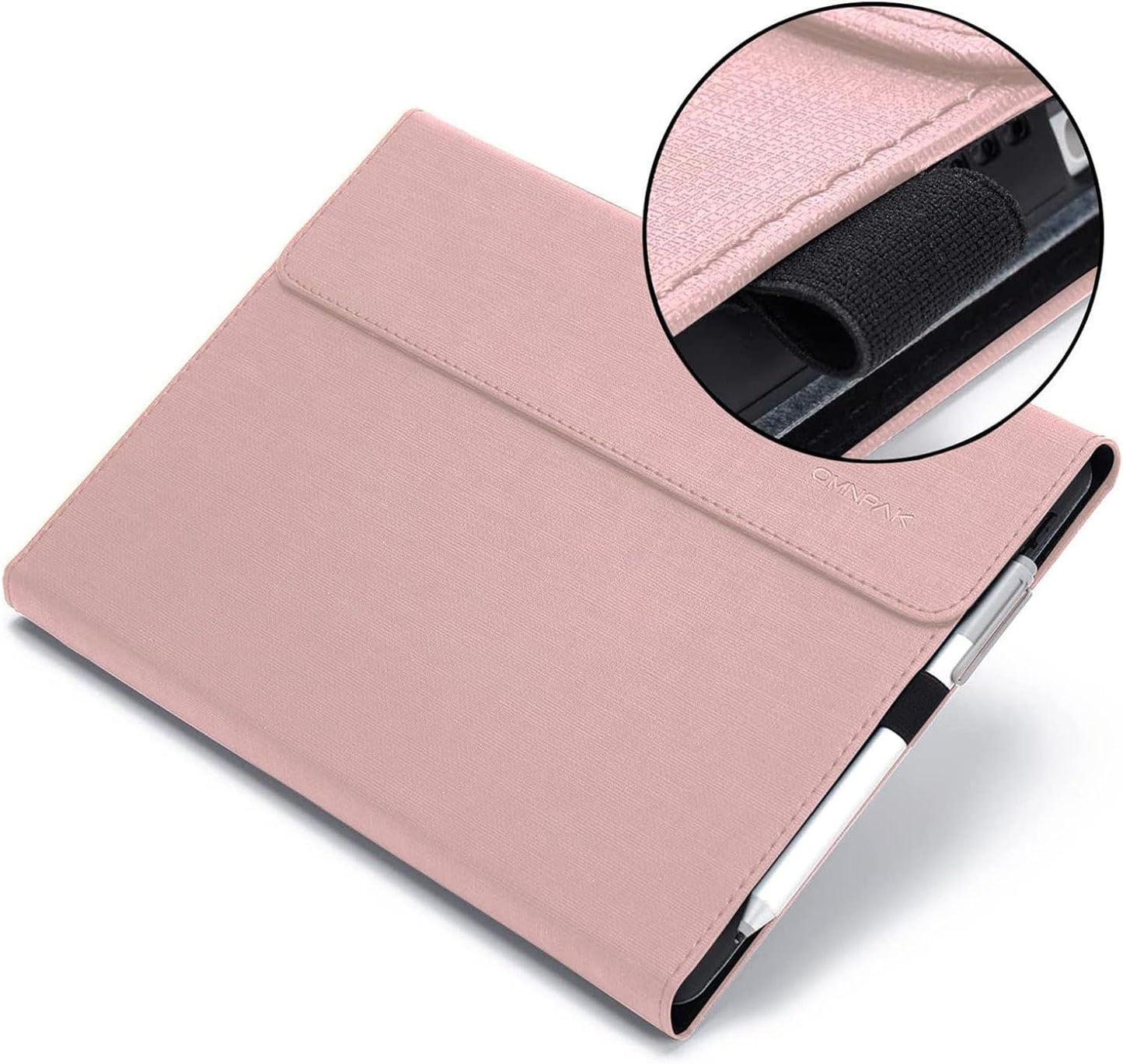 Custodia per Tablet Surface Pro 11, Pro 10,Pro 9 per Business Custodia Con Portapenne, Angolo Di Visualizzazione Multiplo Regolabile, Compatibile Con La Tastiera Type Cover