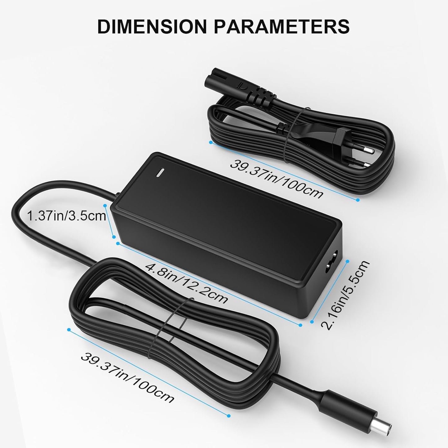 42V 2A Caricabatterie per Monopattini Elettrici per Ninebot ES1 ES2 ES4 ES3 E22E E25E E45E, Xiaomi M365, Pro, Pro 2, Mi 3, S1 S2, Caricabatterie 36V per Xiaomi E Ninebot Scooter